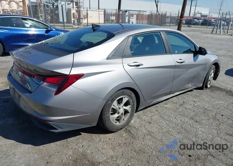 2021 Hyundai Elantra Se z USA, uszkodzony, nr VIN KMHLL4AG1MU123663